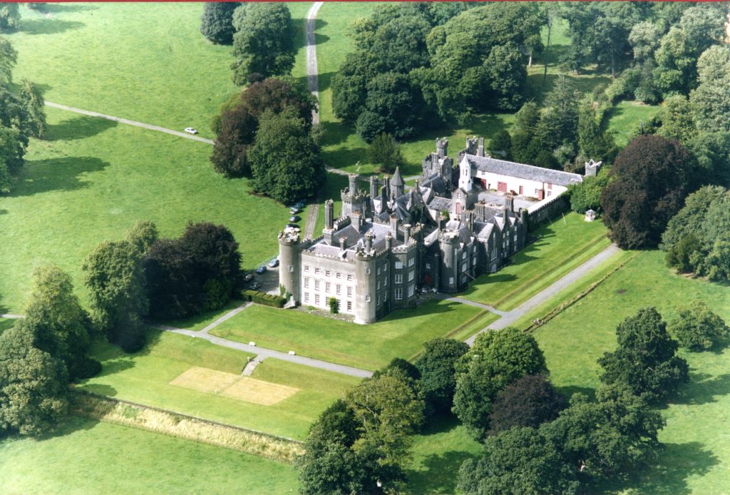 Aerial View of Castle